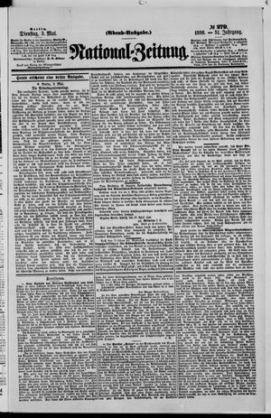 Nationalzeitung on May 3, 1898