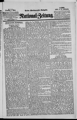 Nationalzeitung vom 03.05.1898