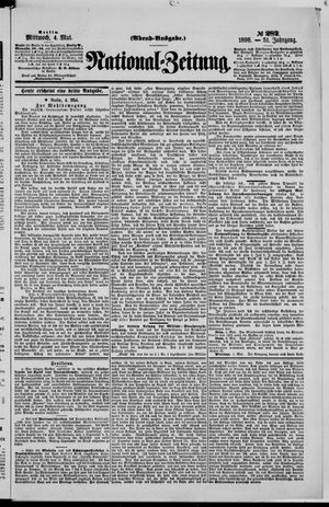 Nationalzeitung vom 04.05.1898