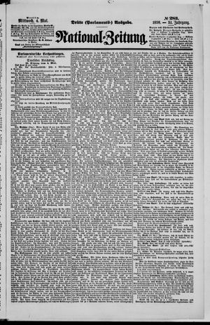 Nationalzeitung on May 4, 1898