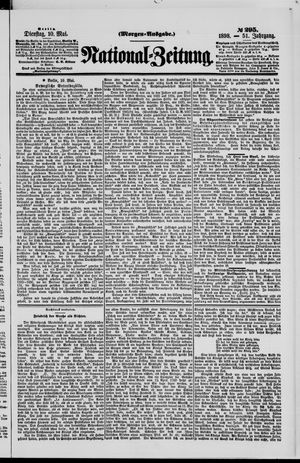 Nationalzeitung on May 10, 1898