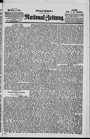 Nationalzeitung on May 11, 1898