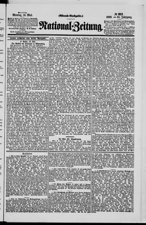 Nationalzeitung on May 16, 1898