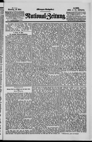 Nationalzeitung vom 22.05.1898