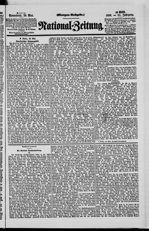 Nationalzeitung on May 28, 1898