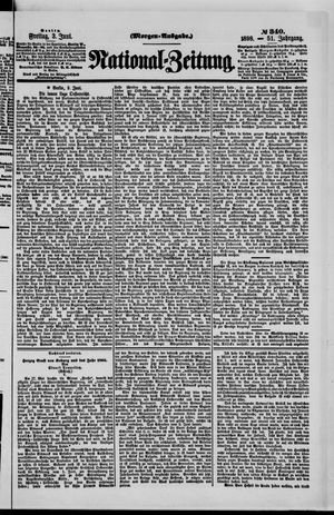 Nationalzeitung vom 03.06.1898