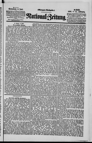 Nationalzeitung vom 04.06.1898