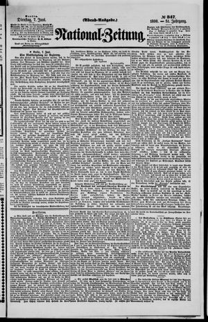 National-Zeitung vom 07.06.1898