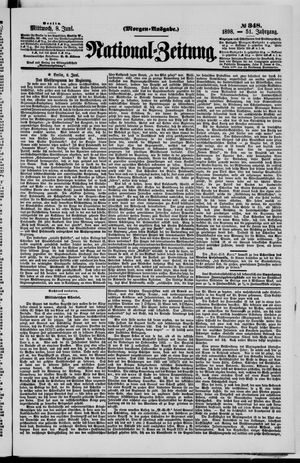 National-Zeitung vom 08.06.1898