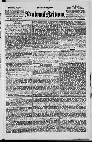 National-Zeitung vom 08.06.1898