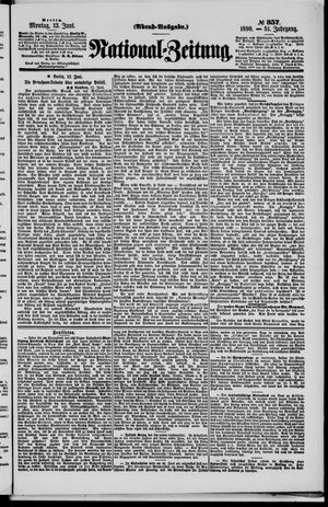 Nationalzeitung on Jun 13, 1898