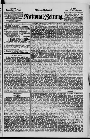Nationalzeitung on Jun 16, 1898