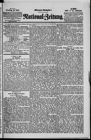Nationalzeitung on Jun 21, 1898