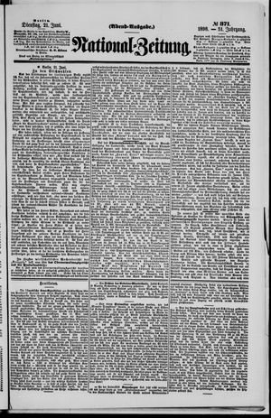 Nationalzeitung on Jun 21, 1898