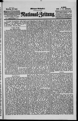 Nationalzeitung on Jun 26, 1898