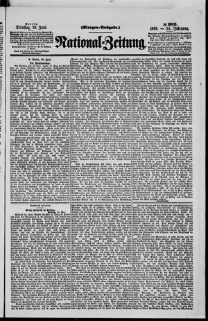 National-Zeitung vom 28.06.1898