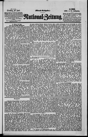 National-Zeitung vom 28.06.1898
