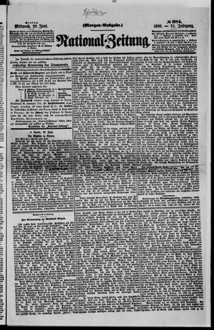 Nationalzeitung on Jun 29, 1898