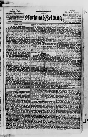 Nationalzeitung vom 01.07.1898
