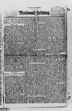 Nationalzeitung vom 03.07.1898