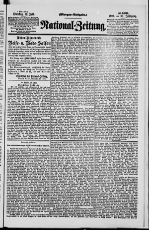 Nationalzeitung on Jul 12, 1898