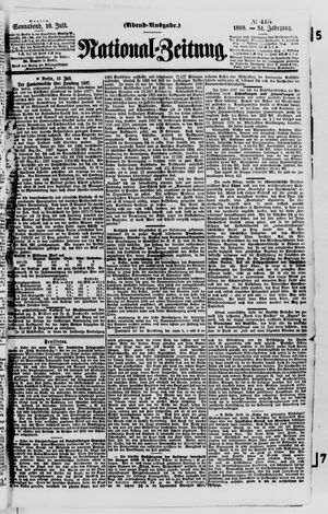 National-Zeitung vom 16.07.1898