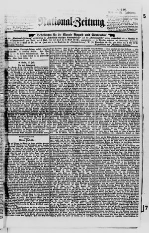 Nationalzeitung vom 17.07.1898