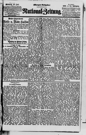 Nationalzeitung on Jul 20, 1898