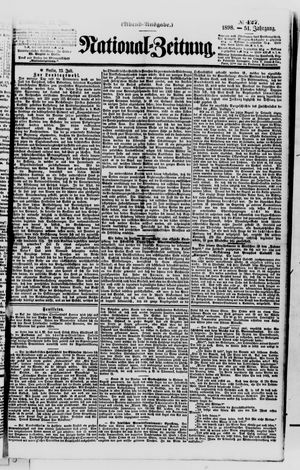 Nationalzeitung vom 23.07.1898