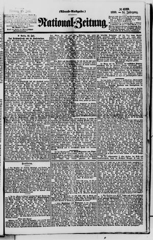 Nationalzeitung vom 25.07.1898