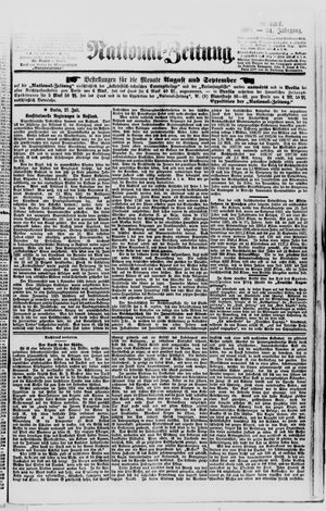 Nationalzeitung vom 27.07.1898