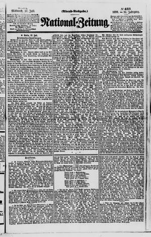 Nationalzeitung vom 27.07.1898