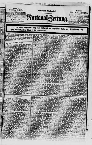 Nationalzeitung vom 31.07.1898