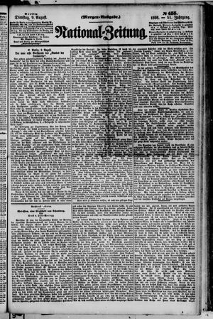 Nationalzeitung vom 09.08.1898