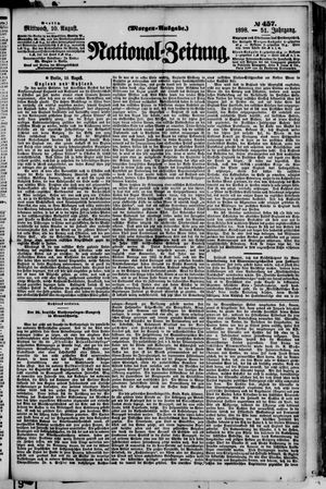 Nationalzeitung vom 10.08.1898
