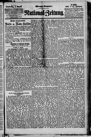 Nationalzeitung vom 11.08.1898