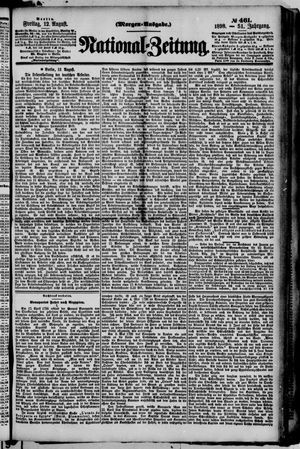 Nationalzeitung vom 12.08.1898