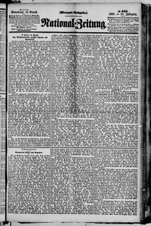 Nationalzeitung on Aug 13, 1898