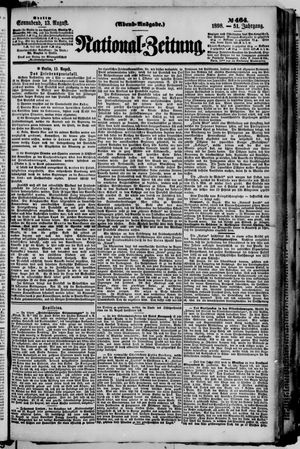 Nationalzeitung vom 13.08.1898