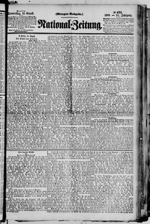Nationalzeitung on Aug 18, 1898