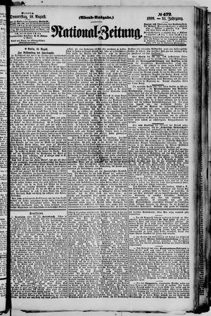 Nationalzeitung on Aug 18, 1898