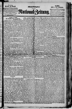 Nationalzeitung vom 19.08.1898