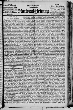 Nationalzeitung vom 20.08.1898
