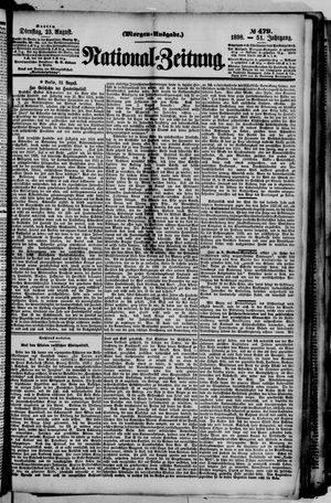 Nationalzeitung vom 23.08.1898