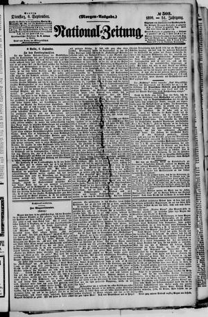 Nationalzeitung vom 06.09.1898