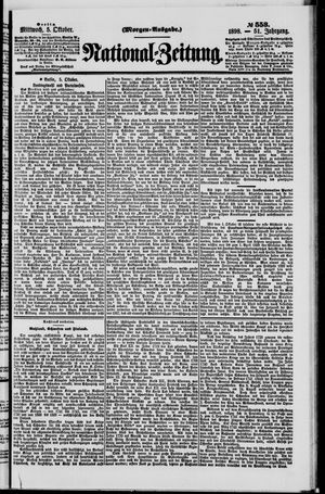 Nationalzeitung vom 05.10.1898