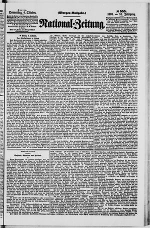 Nationalzeitung vom 06.10.1898
