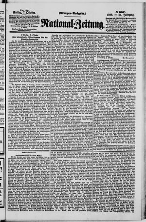 Nationalzeitung vom 07.10.1898