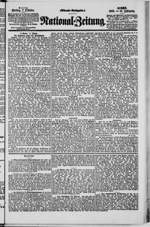 Nationalzeitung vom 07.10.1898