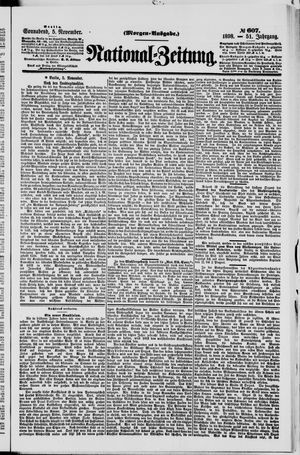 Nationalzeitung vom 05.11.1898